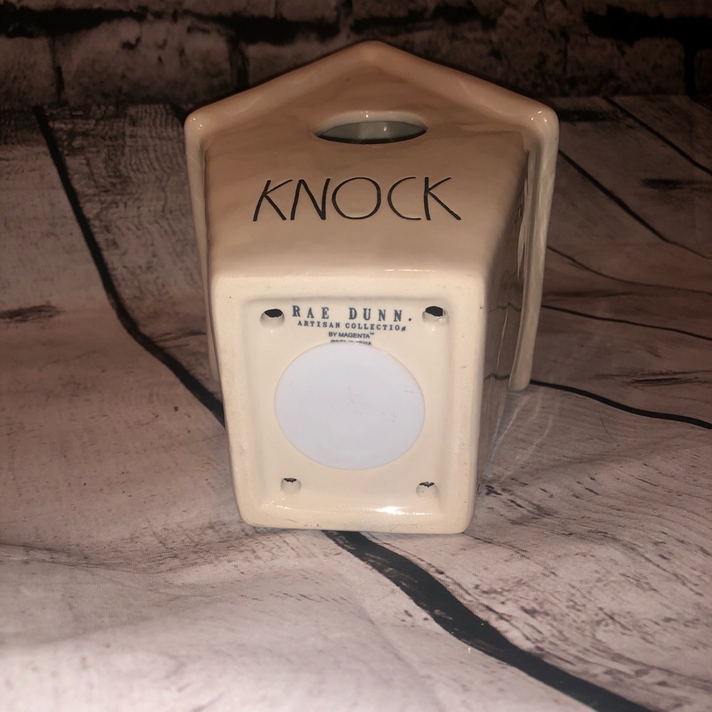 NWT Rae Dunn “Knock” slant roof Birdhouse - Picture 6 of 6